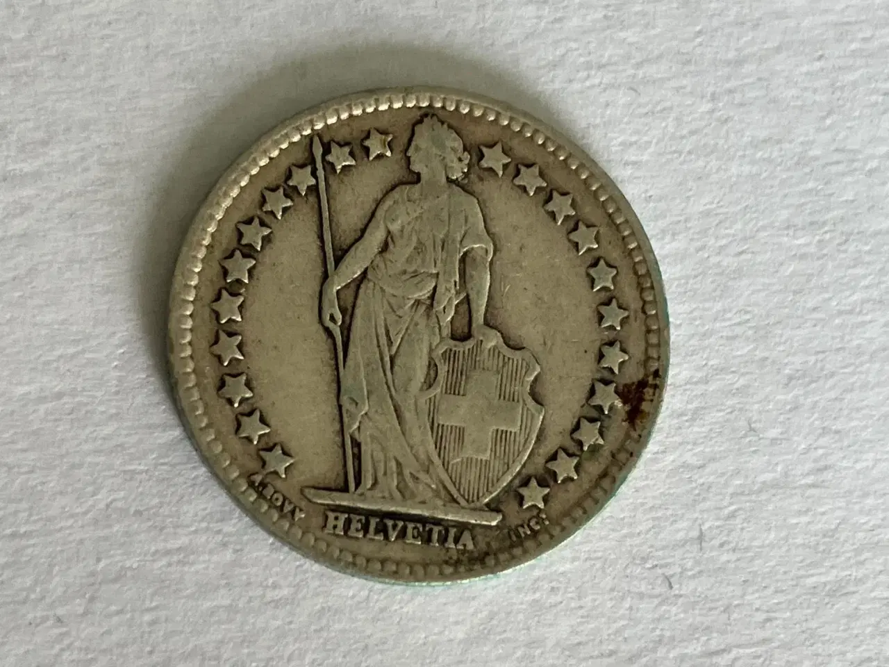 Billede 2 - 1/2 Franc Switzerland 1932