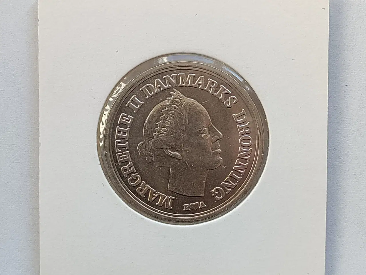 Billede 2 - 10 Kroner 1986 Kronprins Frederik - Kobbernikkel