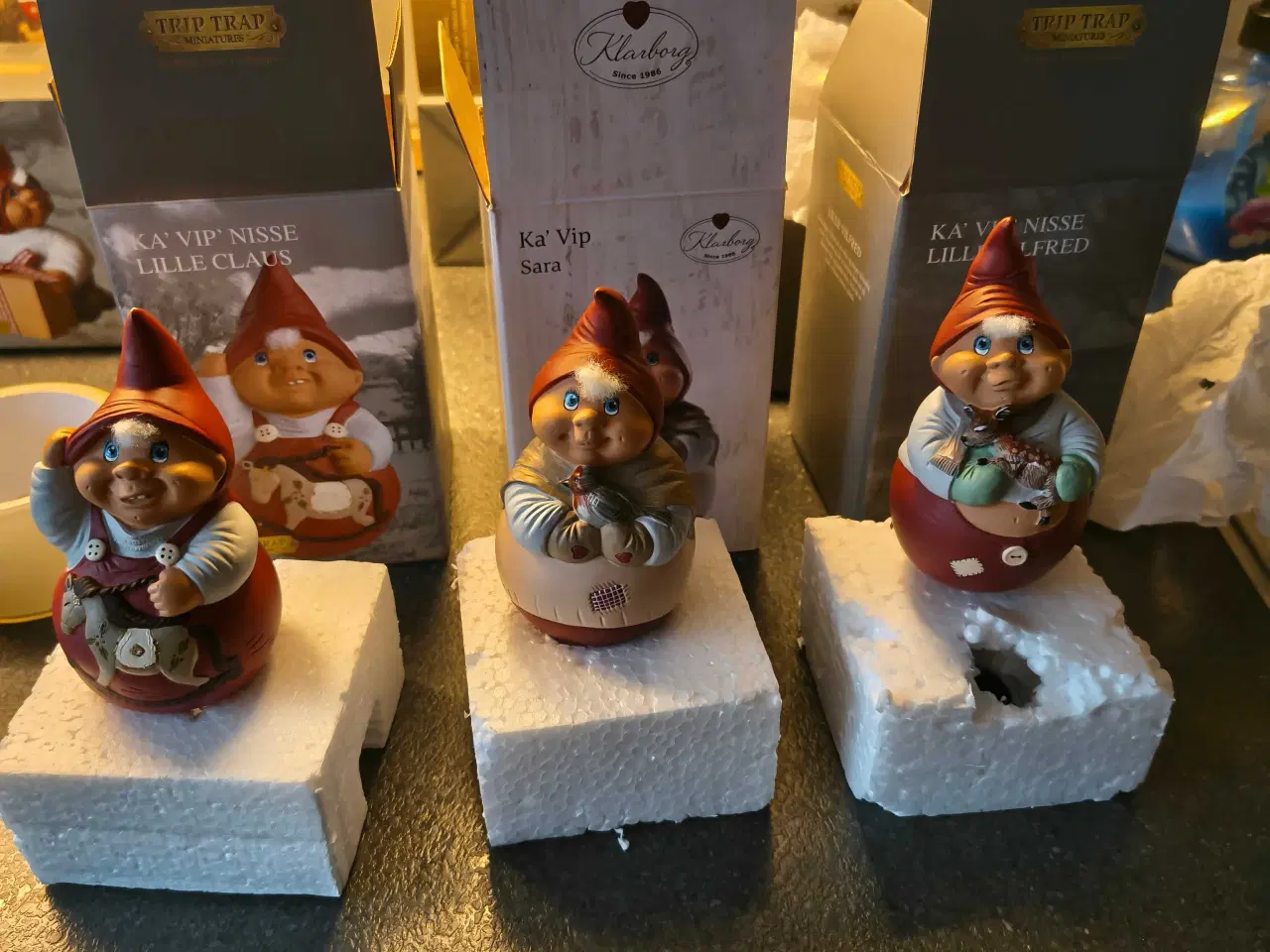 Billede 1 - Klarborg nisser 4 stk 