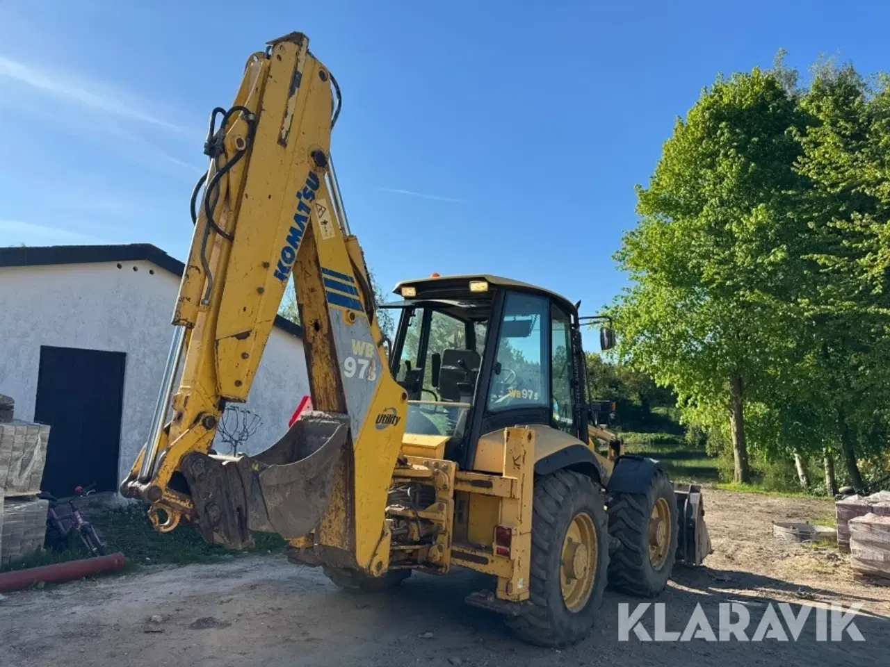 Billede 3 - Rendegraver Komatsu WB 97S
