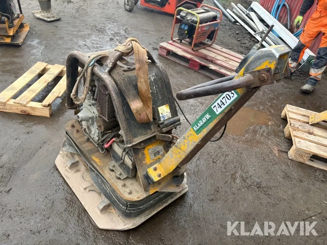 Billede 4 - Pladevibrator Euro Shatal RP6012 - 7,5 kW