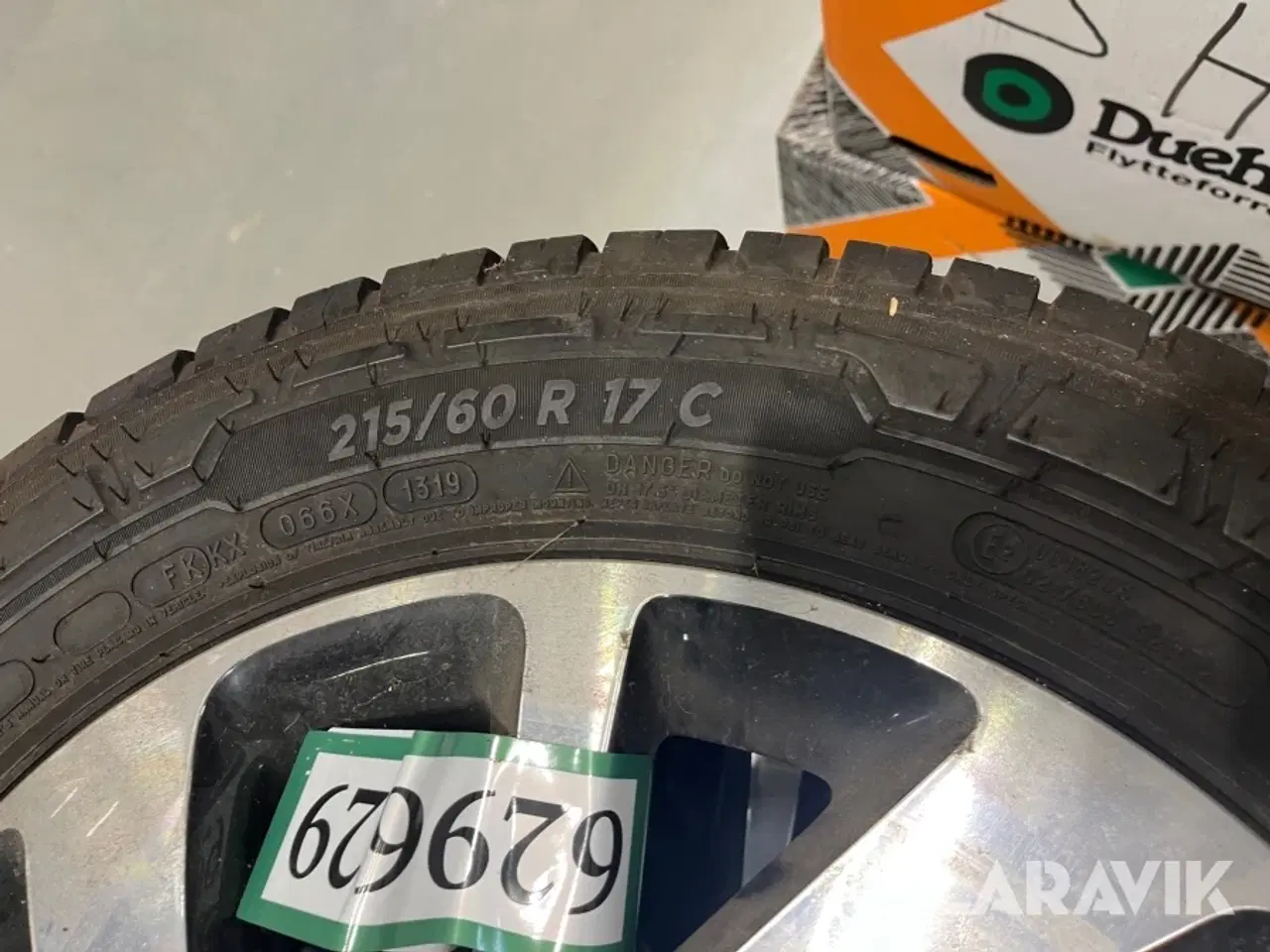 Billede 7 - Helårsdæk med fælg Michelin 215/60R17 4 styk