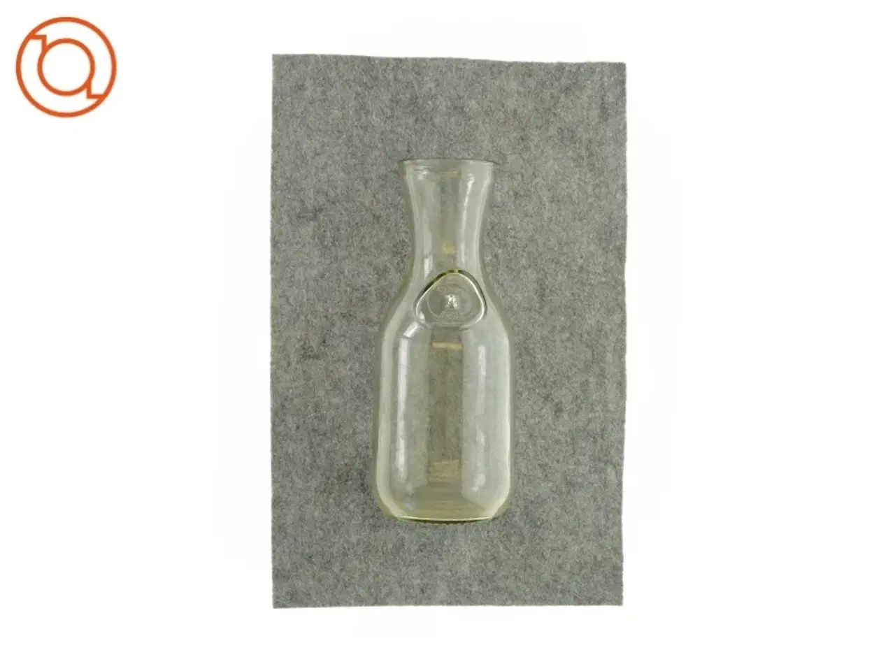 Billede 1 - Vase i klart glas