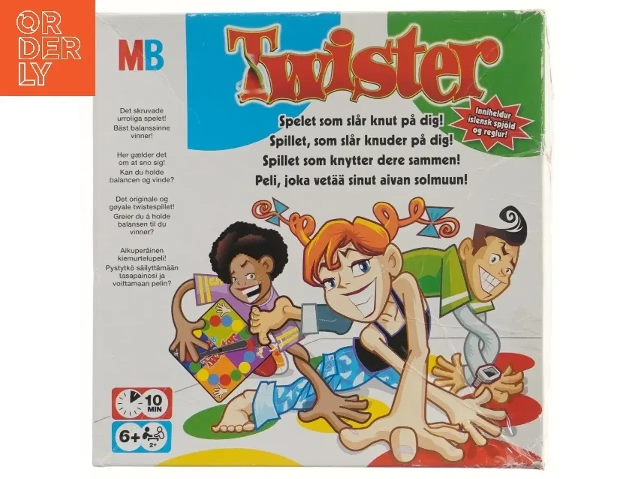 Billede 1 - Twister spil (str. 27x27 cm)