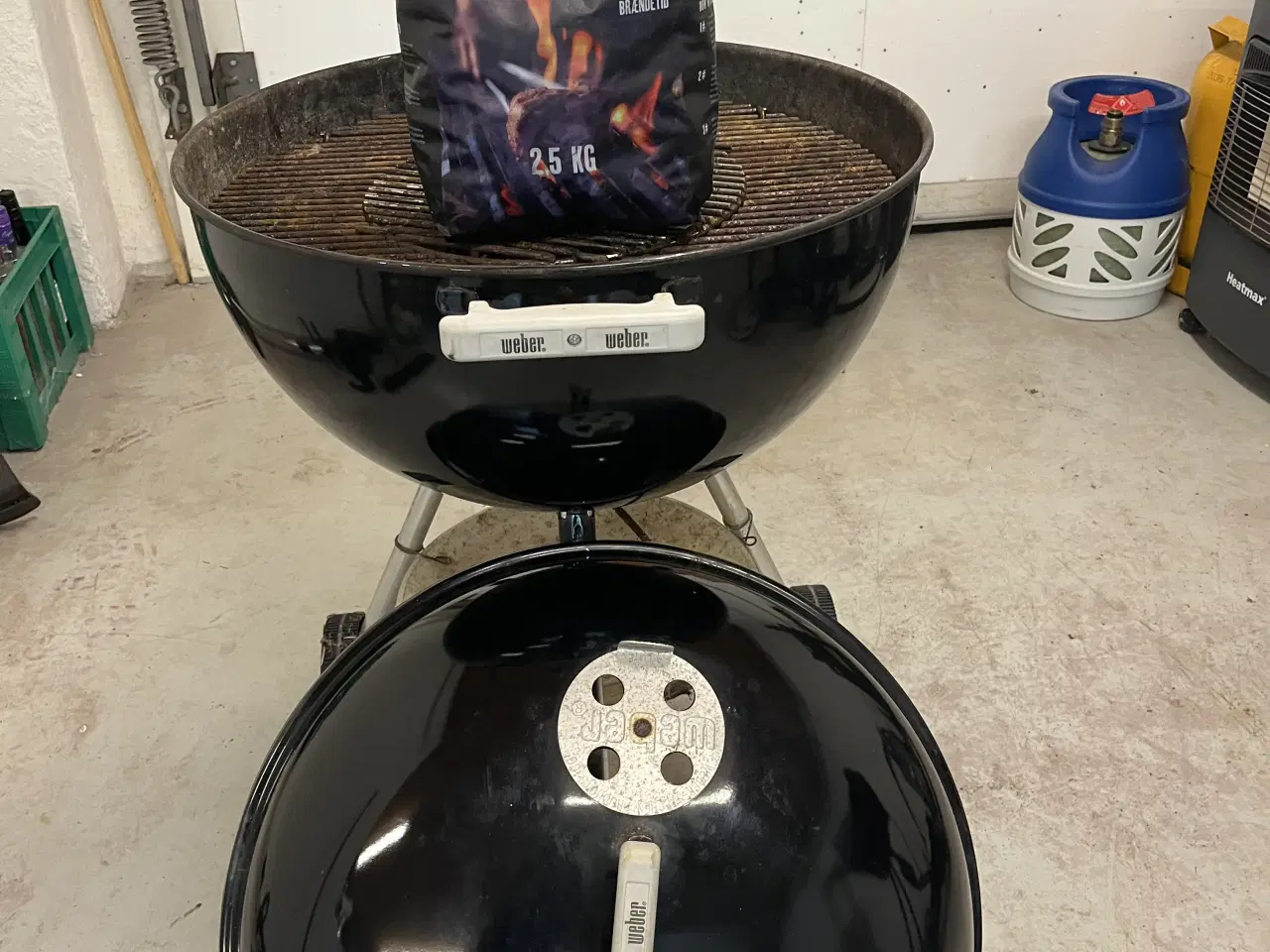Billede 3 - Weber kulgrill m. tilbehør.