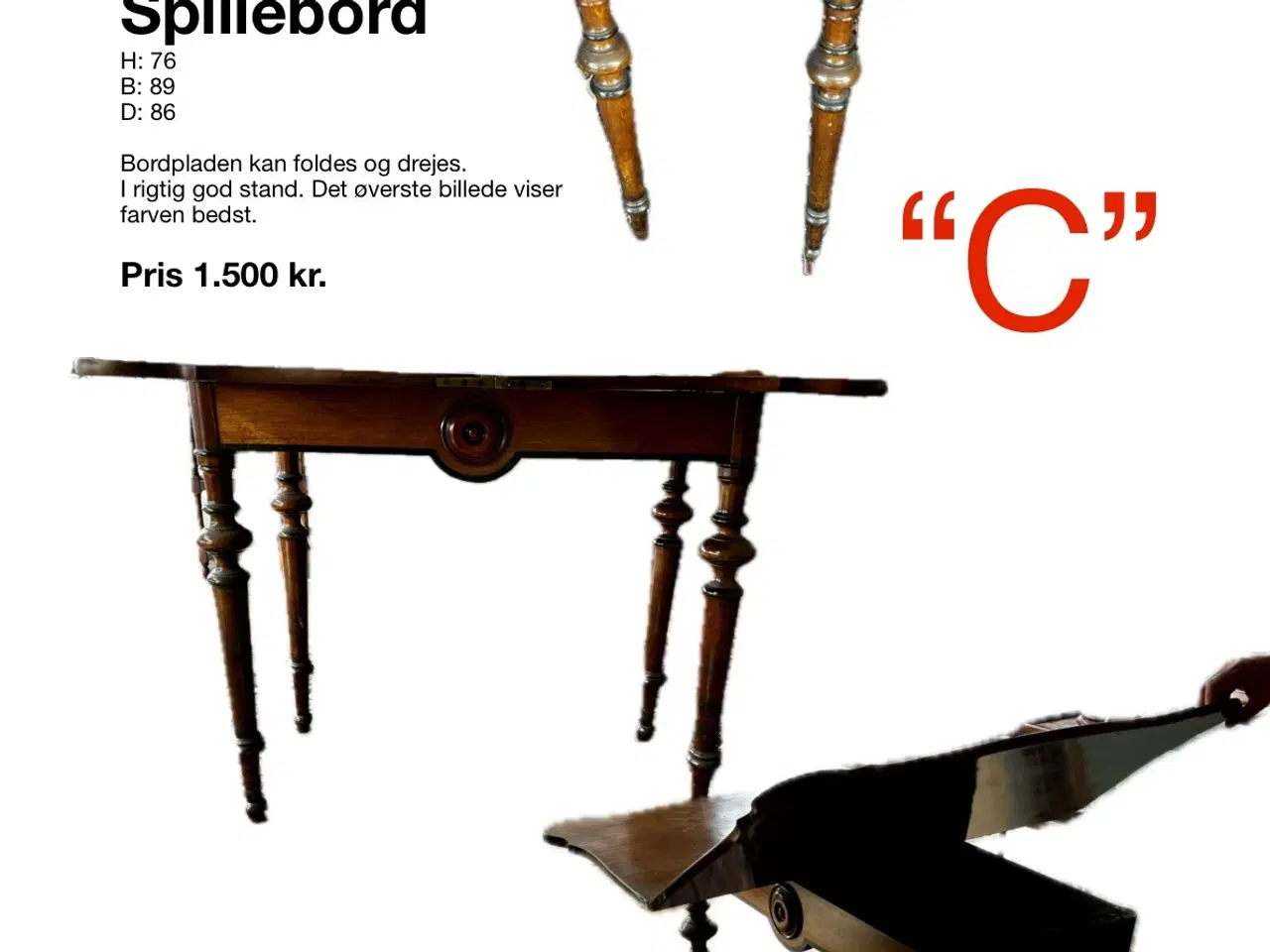 Billede 1 - Spillebord