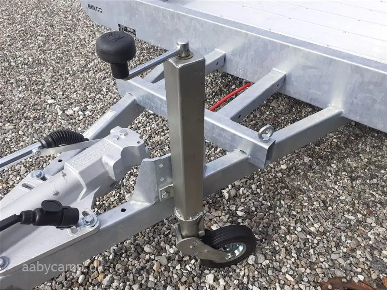 Billede 5 - 0 - Hulco Terrax 2 3500 469x195   stærk og robust maskintrailer. 150 cm rampe. og ekstra lang lad længde. 2 aksler.