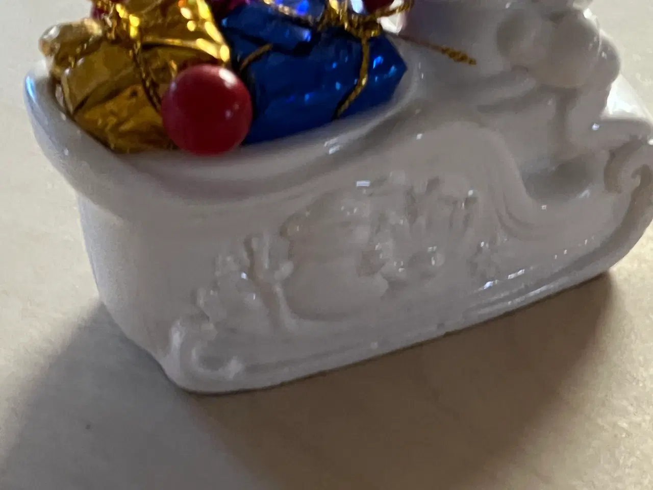 Billede 3 - Julepynt julemand i kane