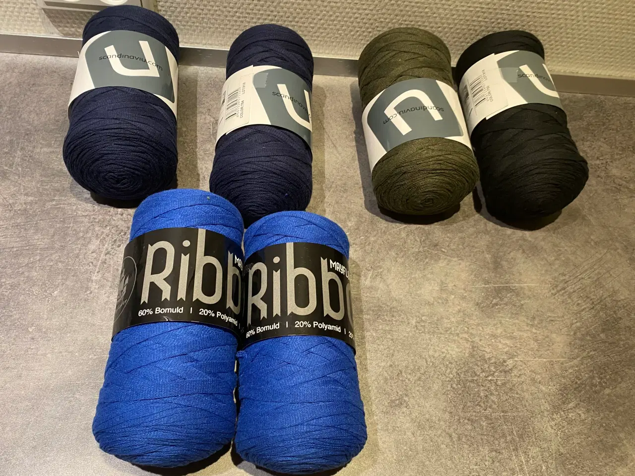 Billede 1 - Ribbon garn 