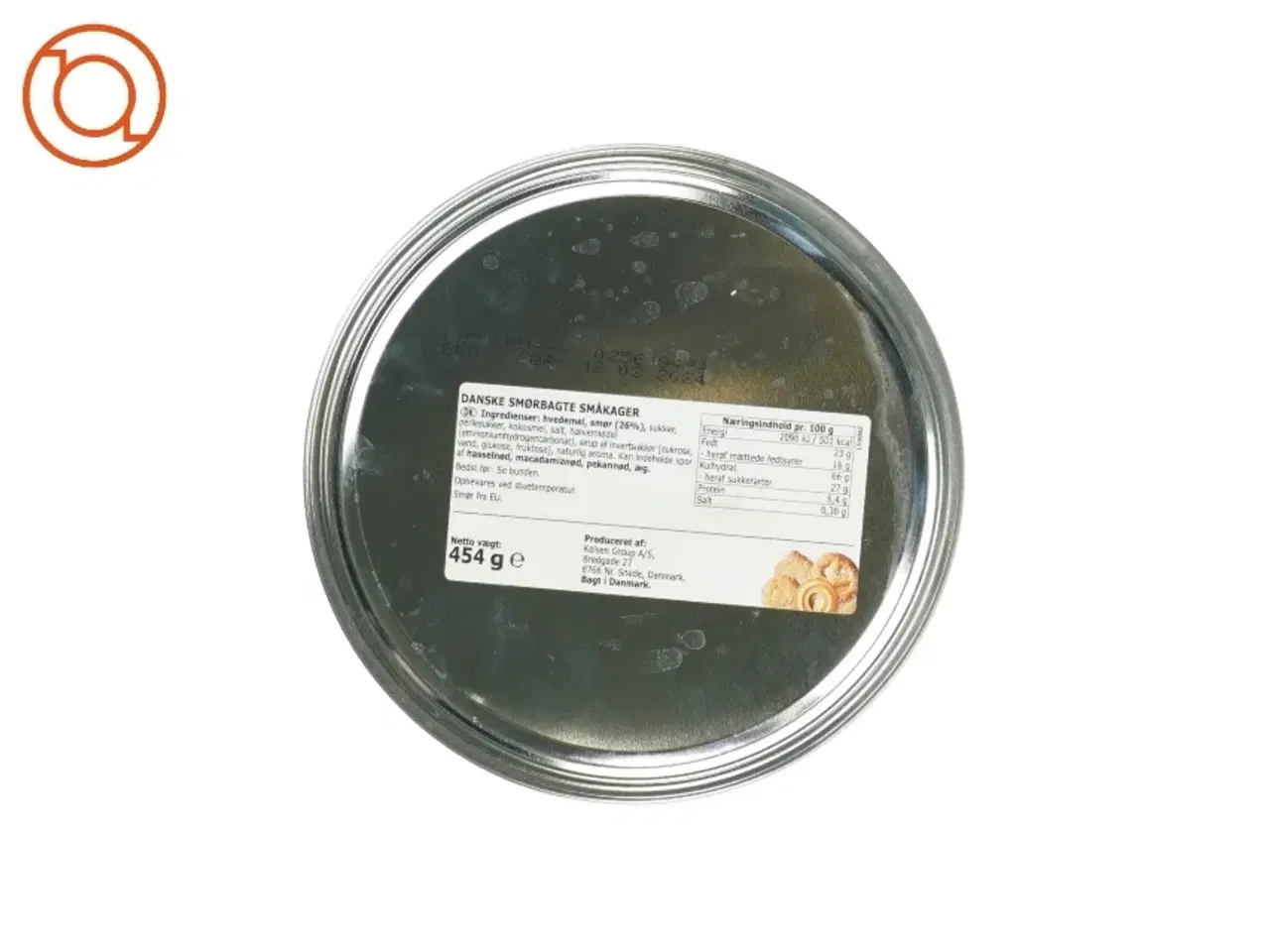 Billede 4 - Småkage dåse (str. Ø 19 cm)