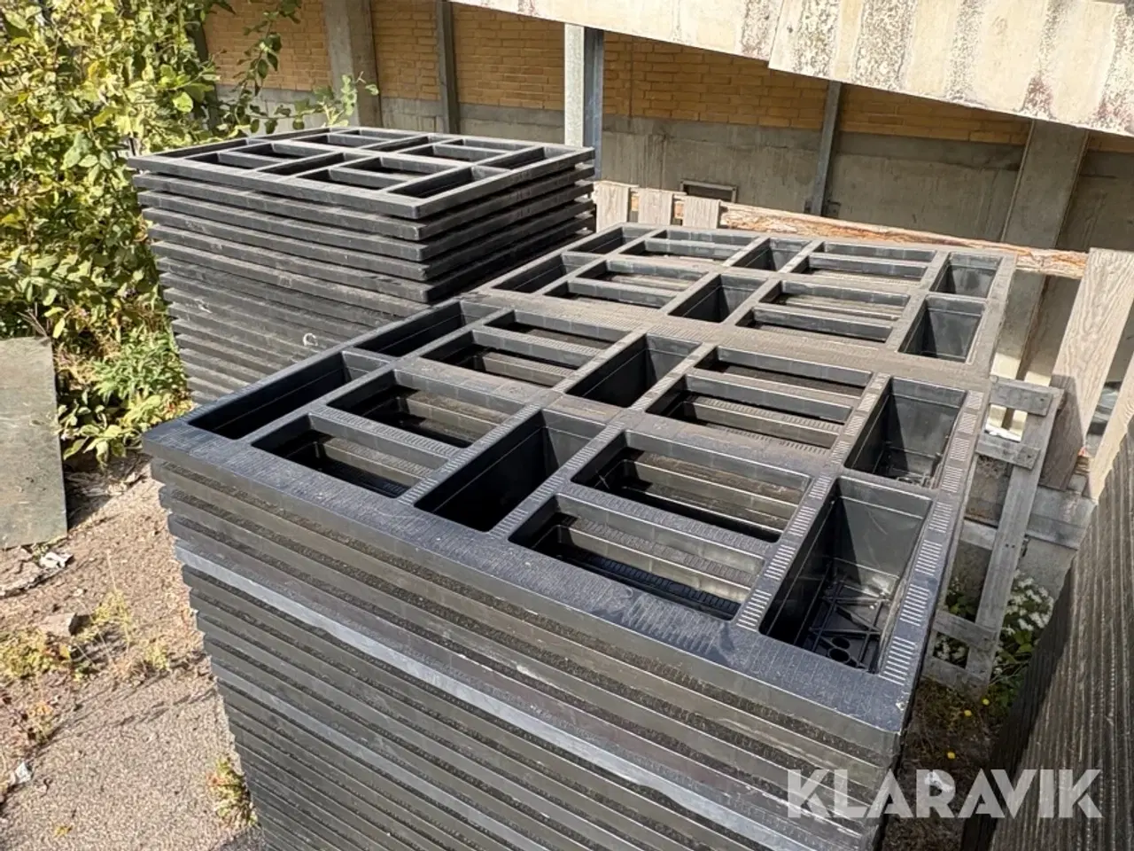 Billede 4 - Plast halvpaller - 125 styk