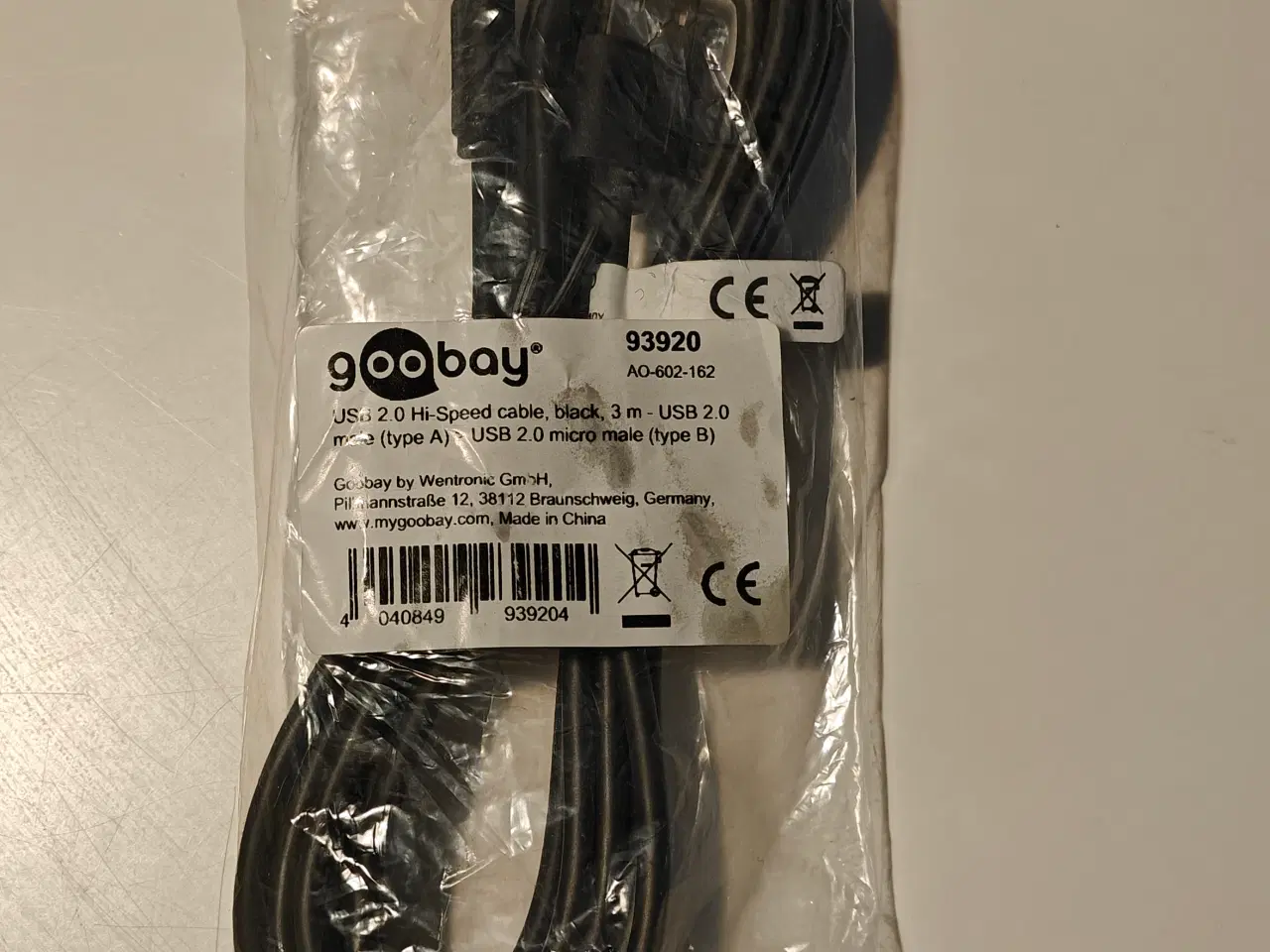 Billede 1 - Goobay 93920, 3 m.