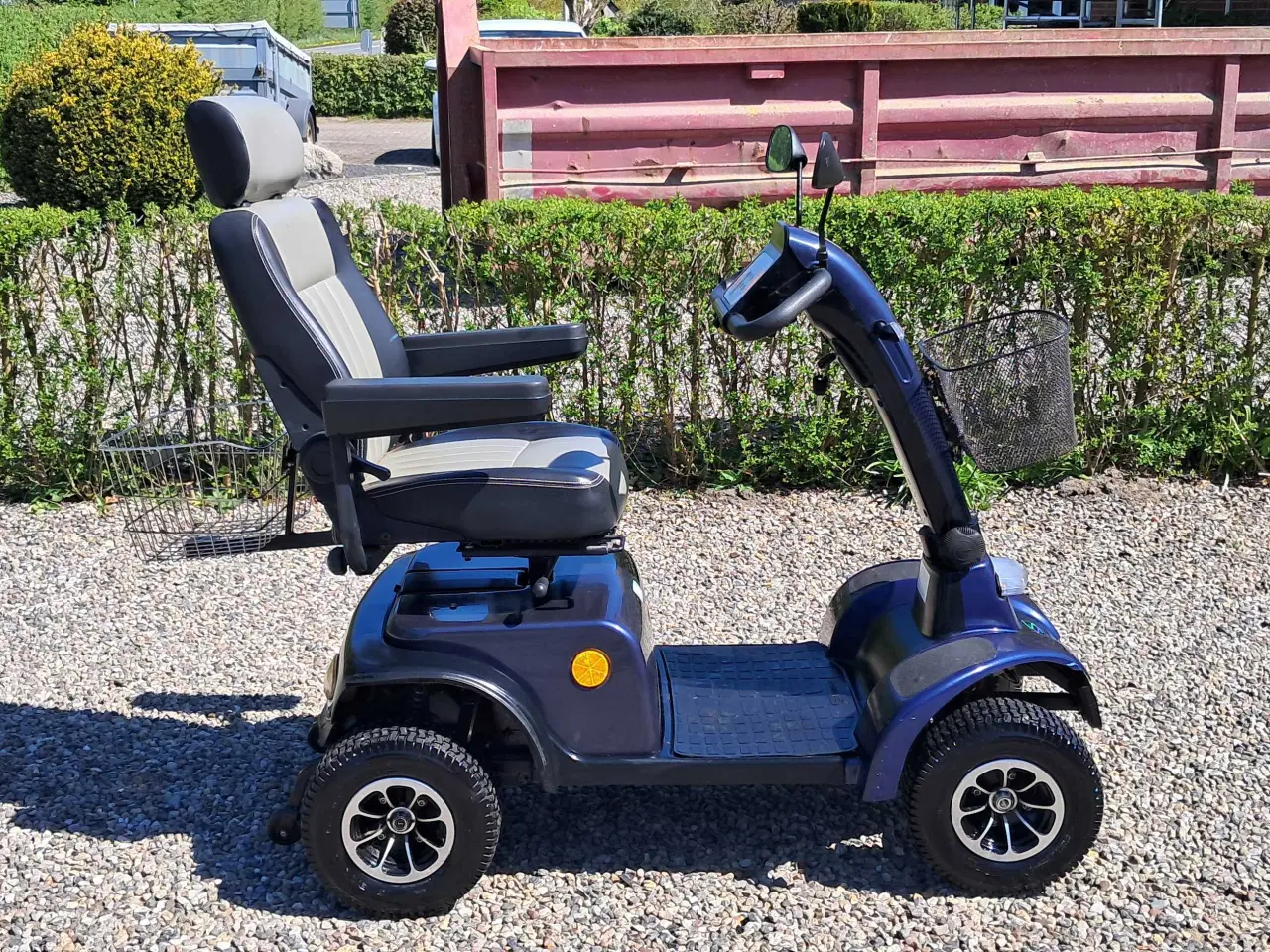 Billede 15 - 4-hjulet elscooter med nye batterier 