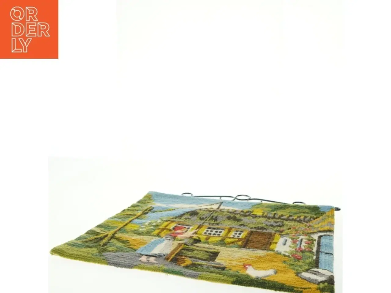 Billede 2 - Broderet vægophæng (str. 44x37 cm)