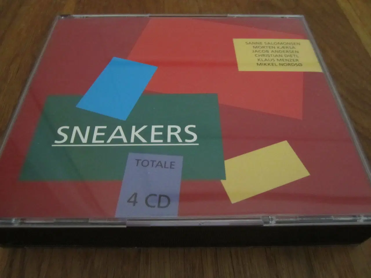 Billede 1 - SNEAKERS TOTALE 1994. 4 x Cd Box.