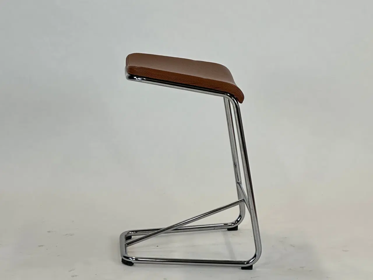 Billede 6 - Lammhults Add Barstol – Brun med Krom Stel SH 61 cm