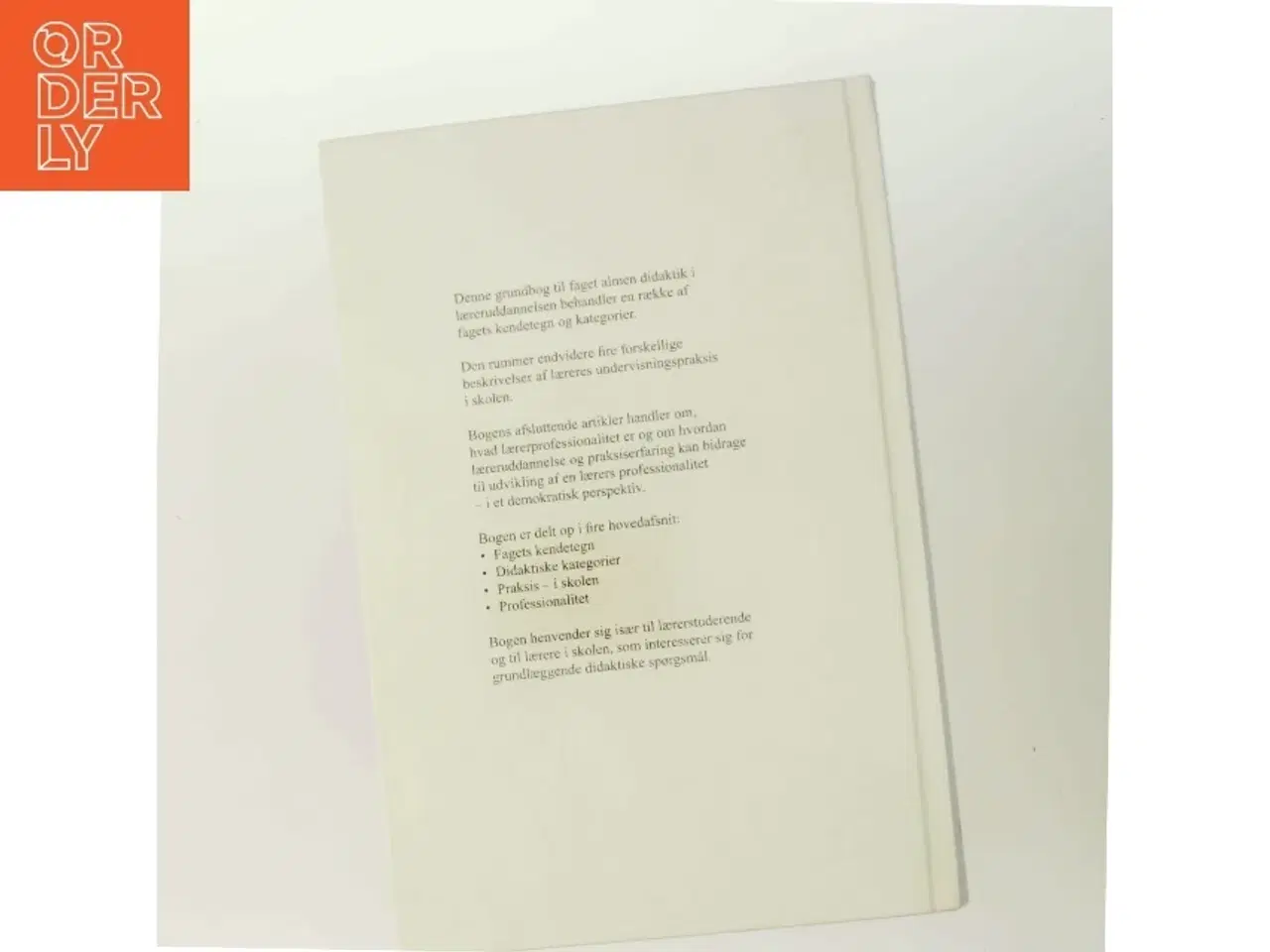 Billede 3 - Almen didaktik af Jens H. Lund (Bog)