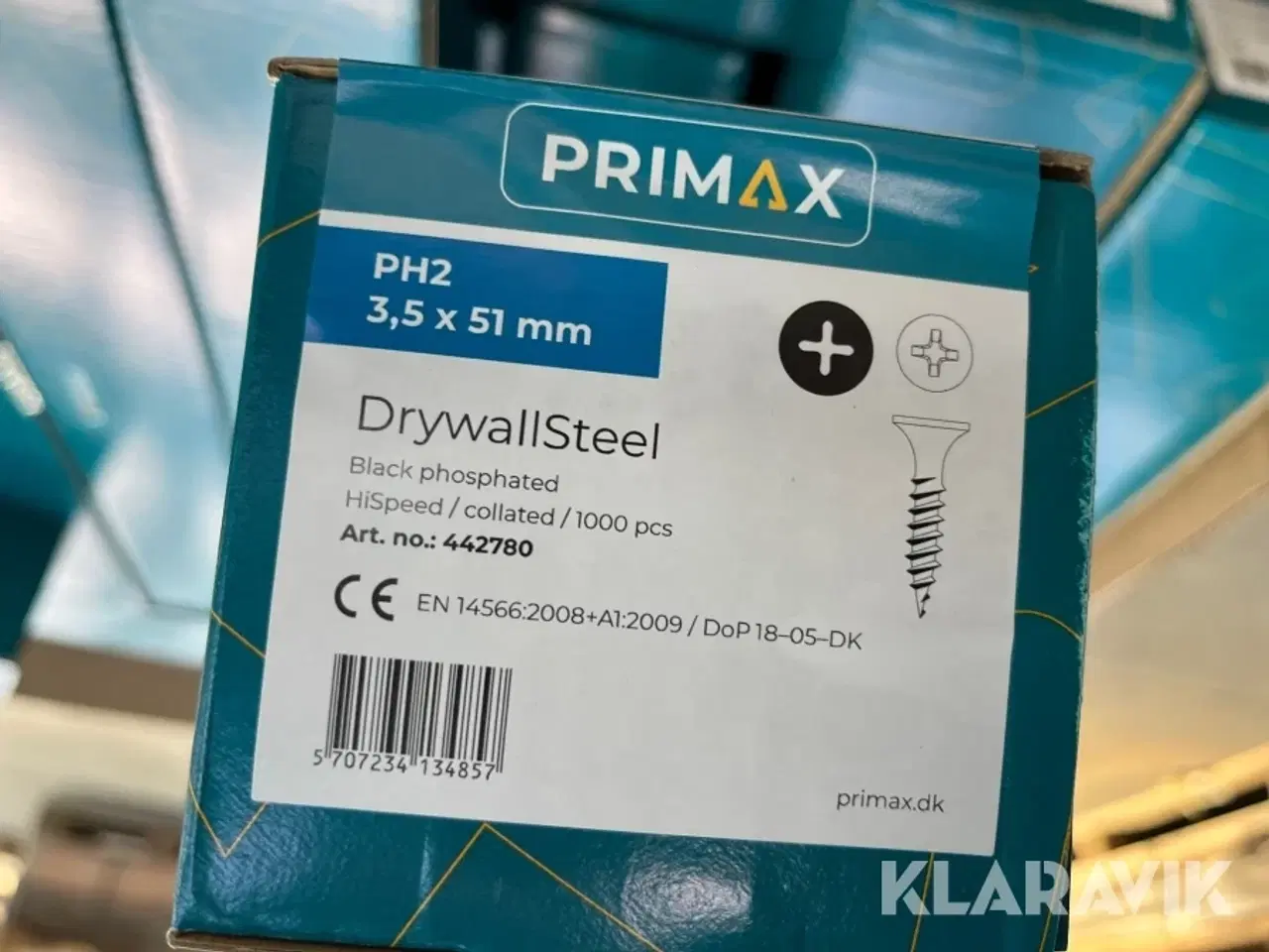 Billede 4 - Gipsskruebånd Primax 3,5x51mm - 54 pakker