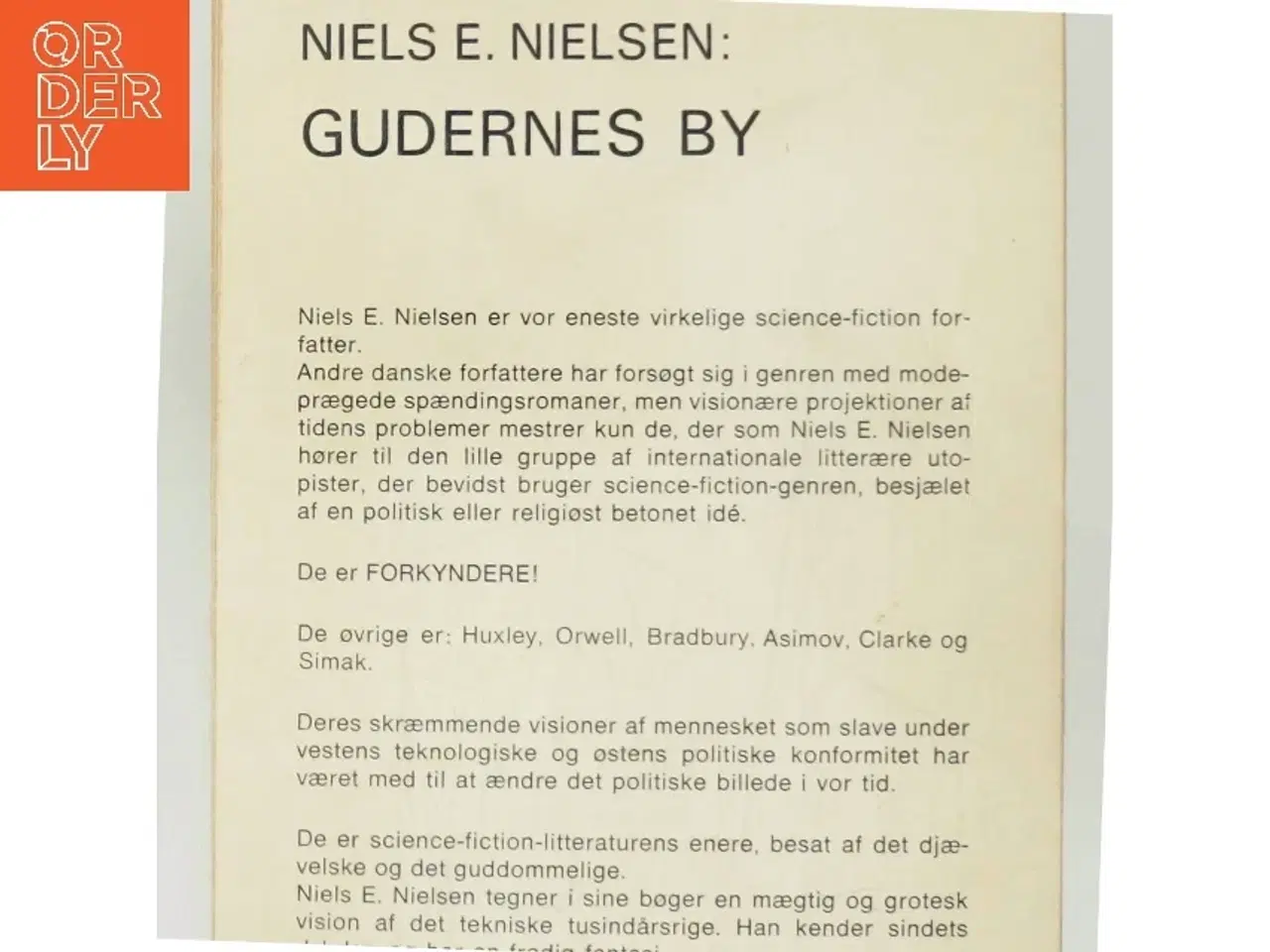 Billede 3 - Gudernes By af Niels E. Nielsen (Bog)