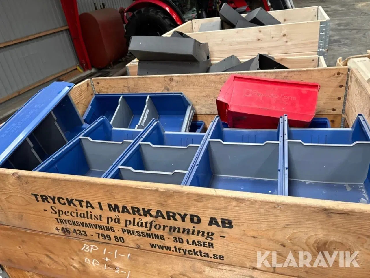 Billede 3 - Opbevaringskasser 3 paller