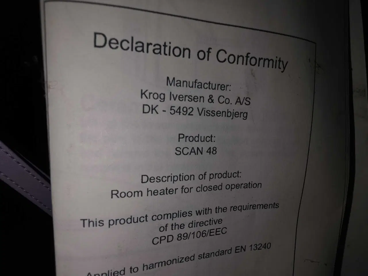 Billede 7 - Pæn god brændeovn