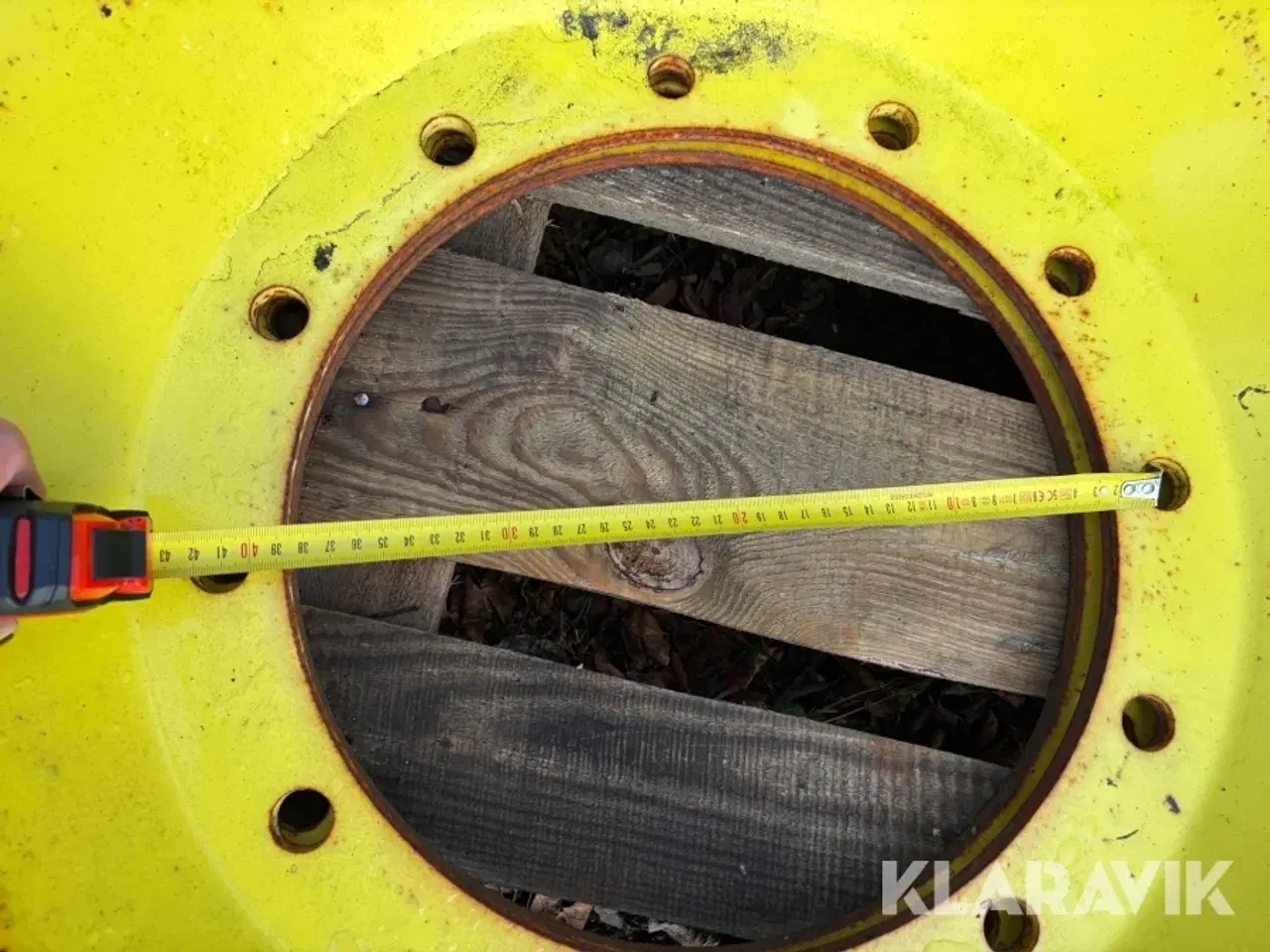 Billede 4 - Fælgplader John Deere 3 styk