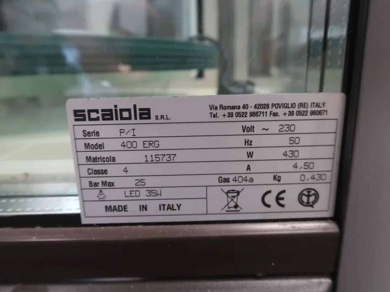 Billede 5 - Kølemontre Scaiola