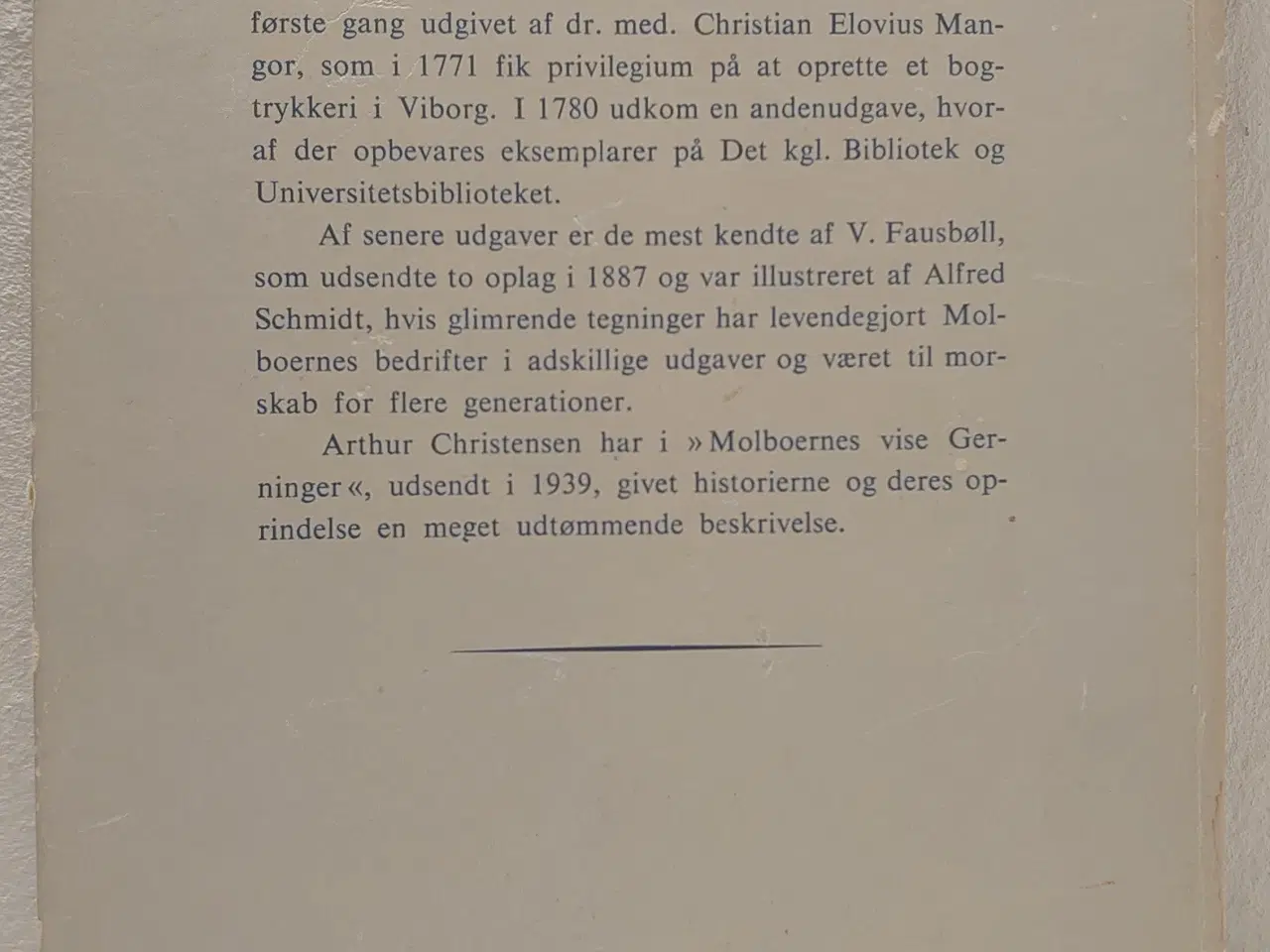 Billede 2 - De gamle Molbohistorier. ill. Axel Mathiesen. 1958