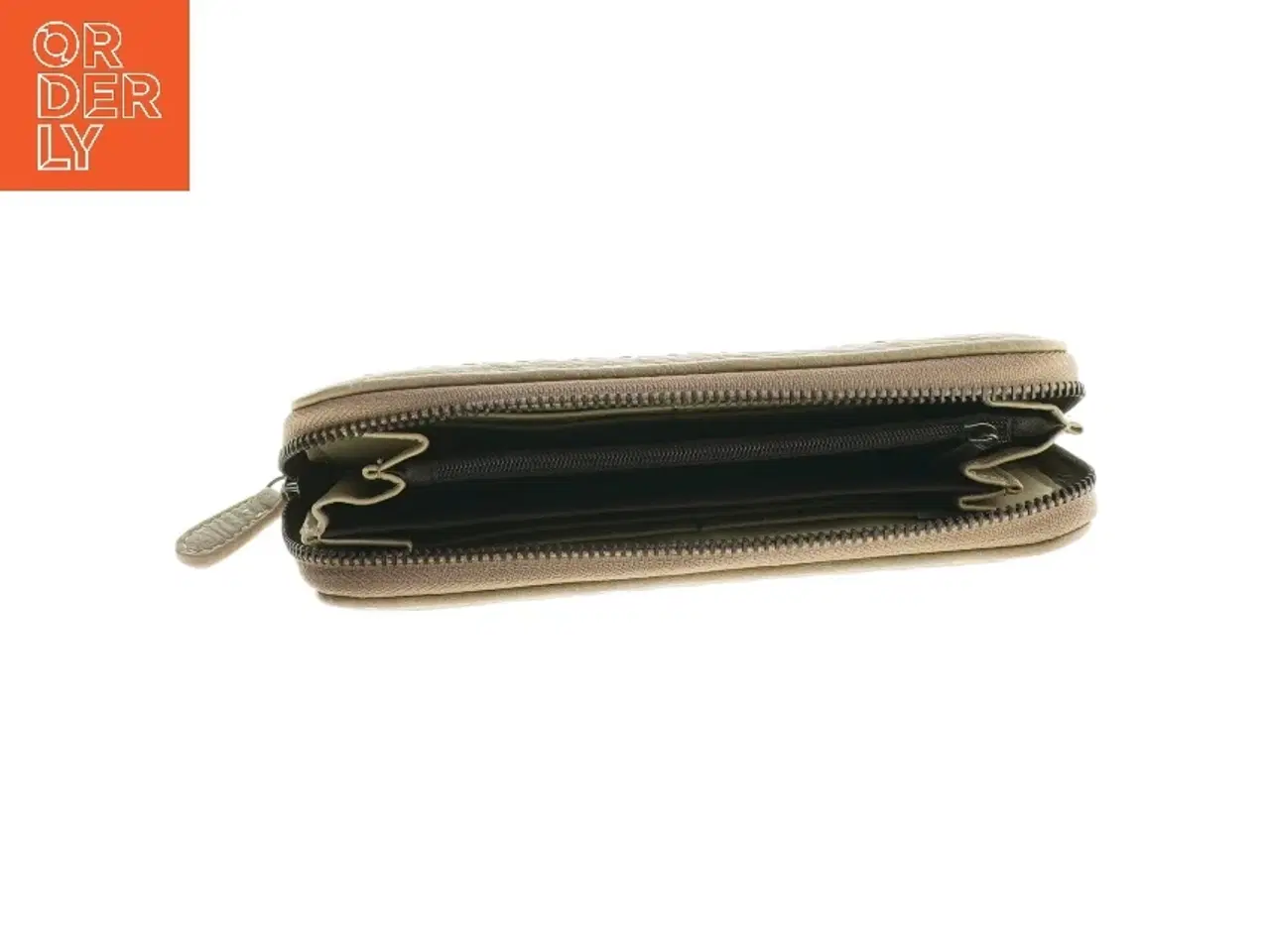 Billede 3 - Flettet læderpung (str. 11 x 20 cm)