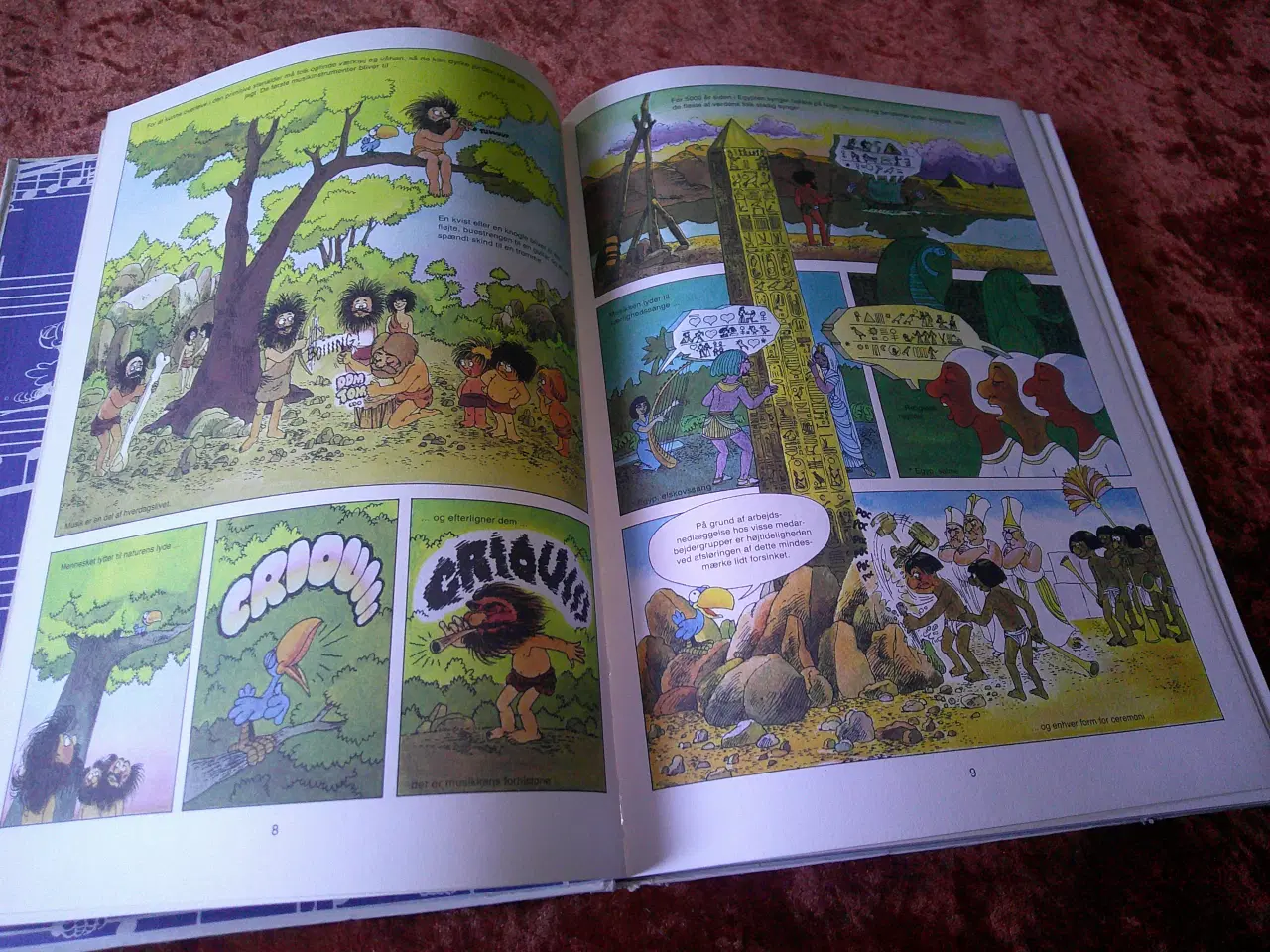 Billede 2 - Musikkens historie som tegneserie, Bernard Deyries