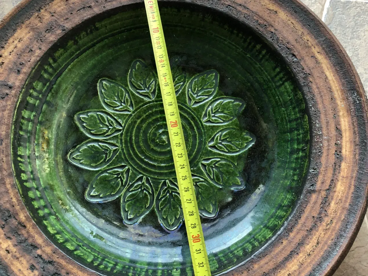 Billede 2 - Fad plus skål retro