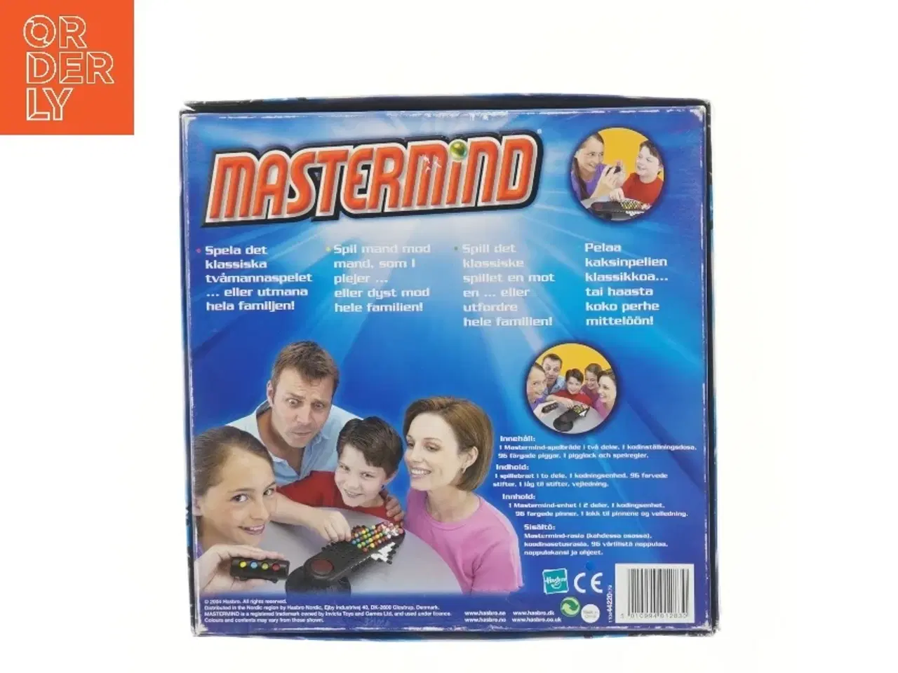 Billede 2 - Mastermind brætspil fra Parker (str. 27x27 cm)