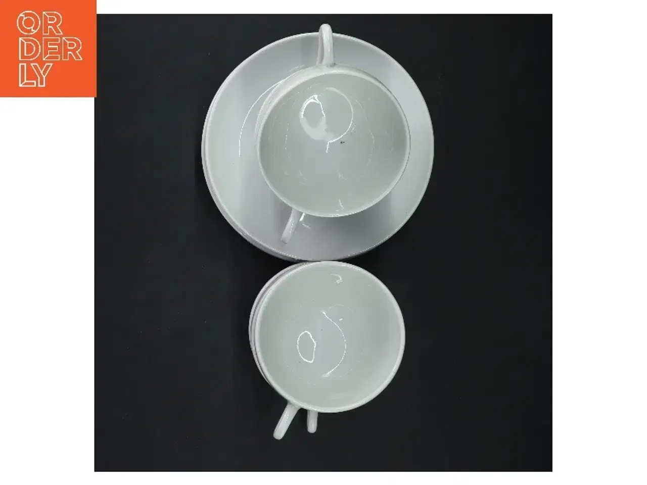 Billede 2 - 5 stk Pillivuyt Cecil kaffekopper (18 cl) med underkopper.