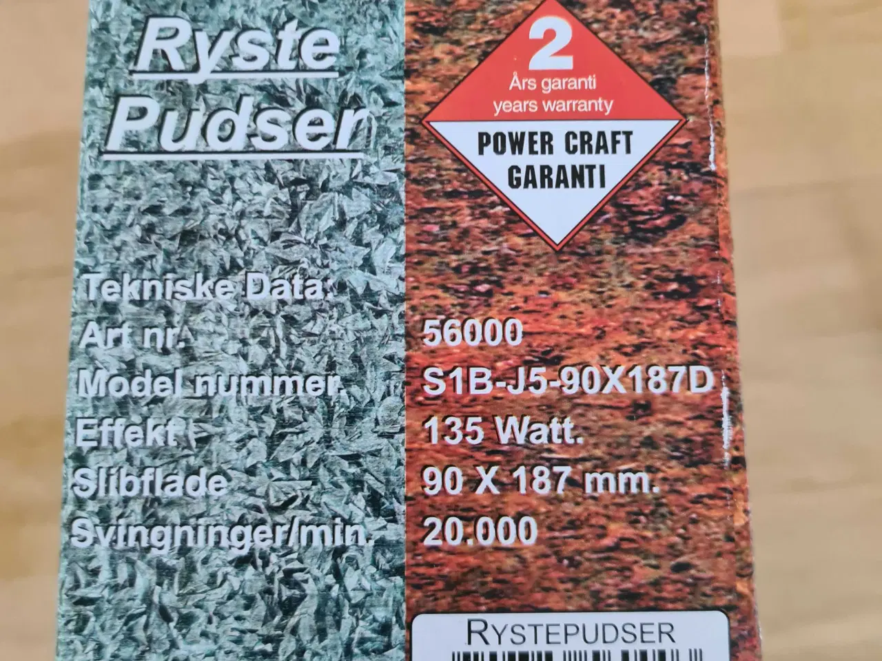 Billede 4 - Power Craft rystepudser 