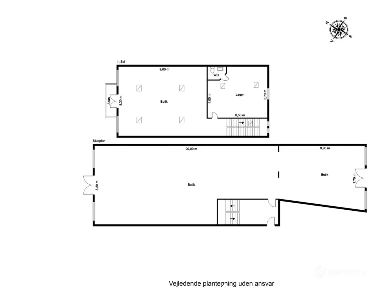 Billede 3 - Butiks ejendom på byens bedste beliggenhed