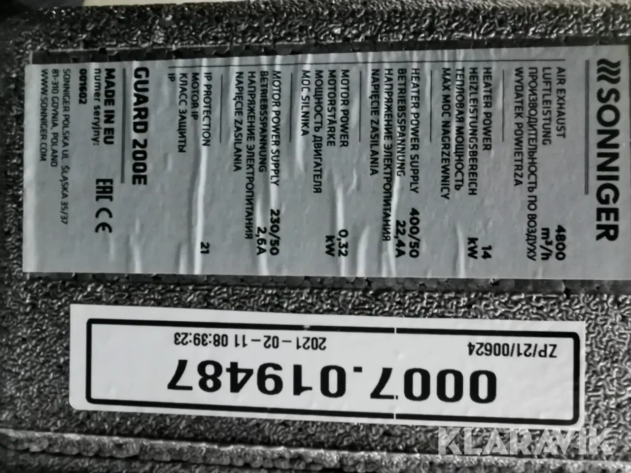 Billede 3 - Varmetæppe Sonniger Guard 200E