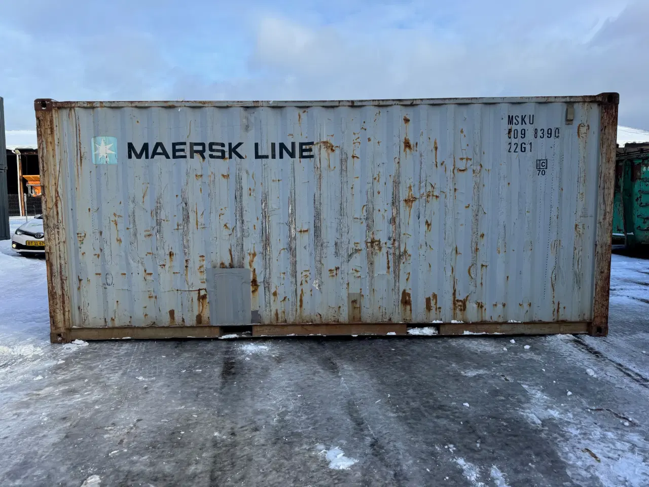 Billede 3 - 20 fods Container- ID: MSKU 509839-0