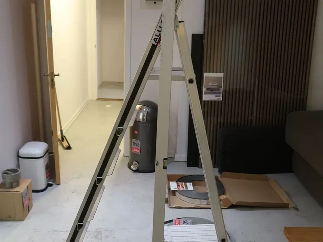 Billede 4 - Alu trappestige + vaterpas