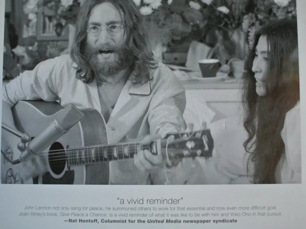 Billede 3 - give peace a chance - john and yoko's bed-in for ,