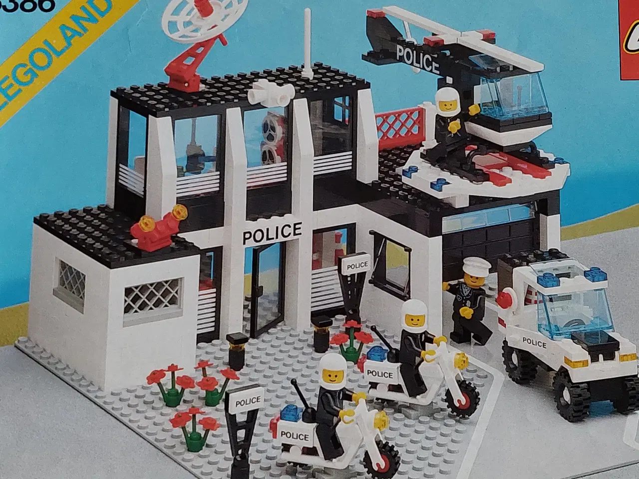 Billede 1 - Lego Politistation 6386