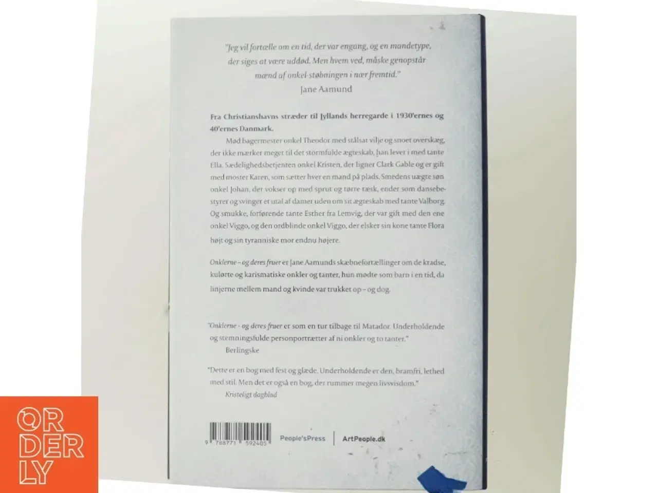 Billede 3 - Onklerne og deres fruer af Jane Aamund (Bog)