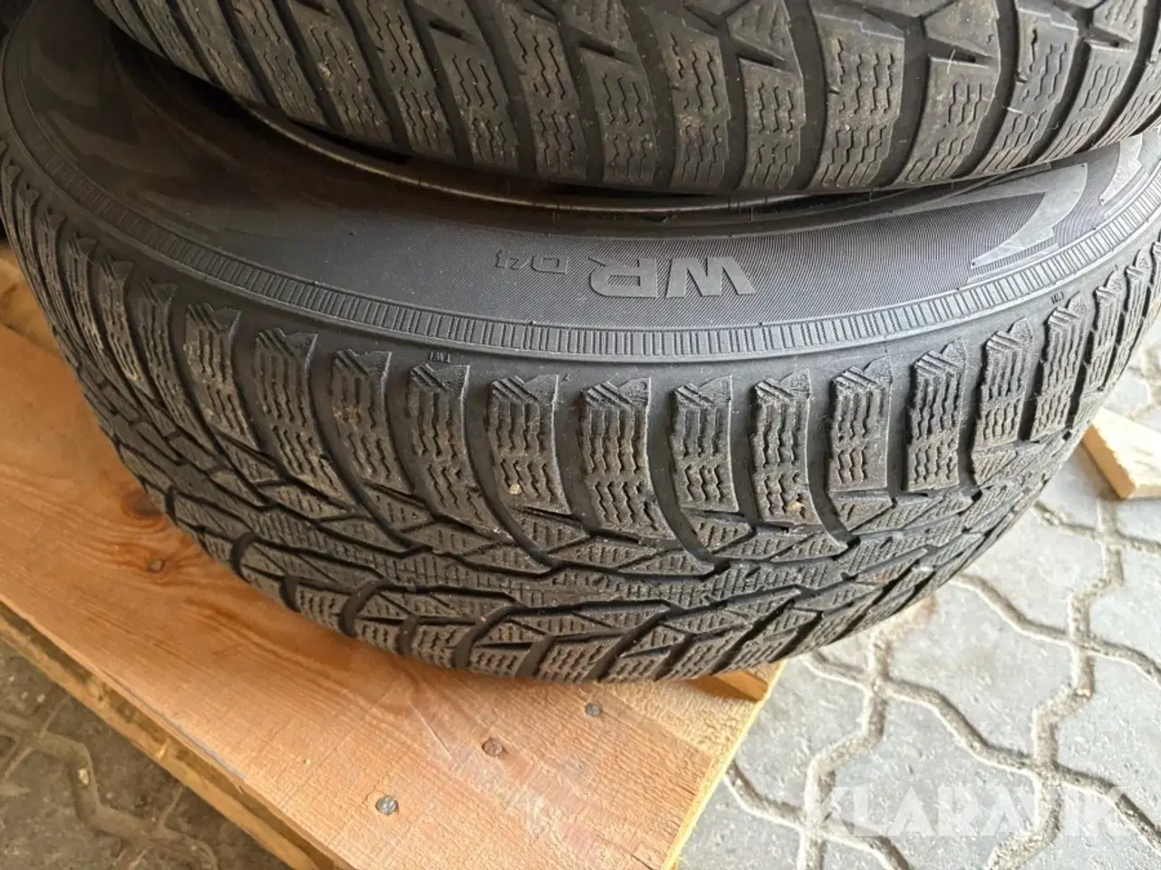 Billede 5 - Alufælge med dæk Mercedes AMG Evergreen Nokian 225/55R17 og 255/60R16