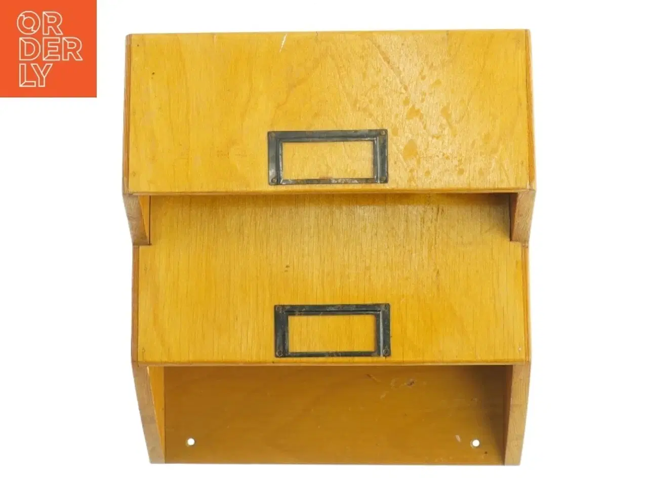 Billede 3 - Træbakkearkiv (str. 32 x 27 cm)