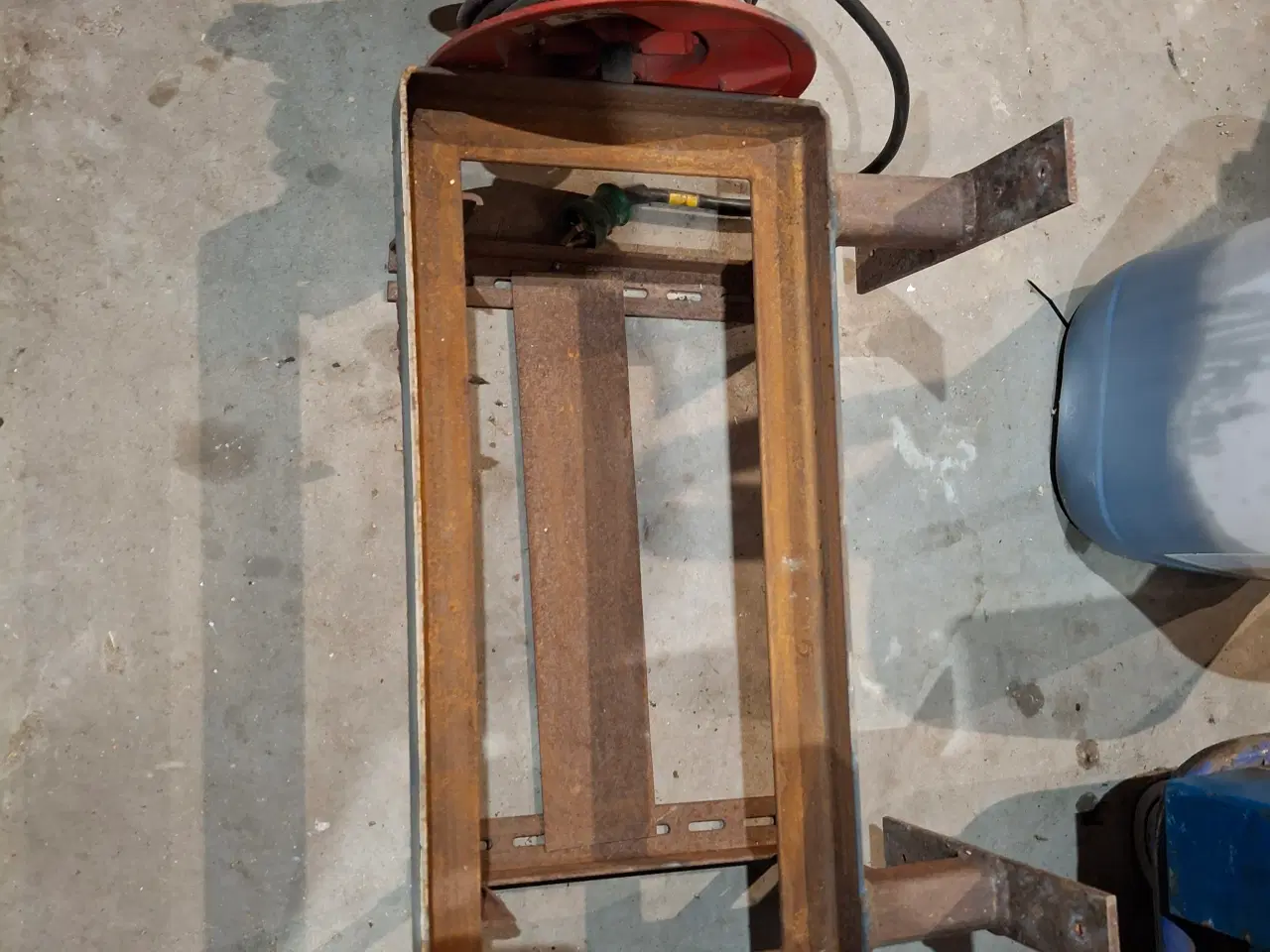 Billede 4 - Værktøjskasse med stativ til værktøjsvogn 