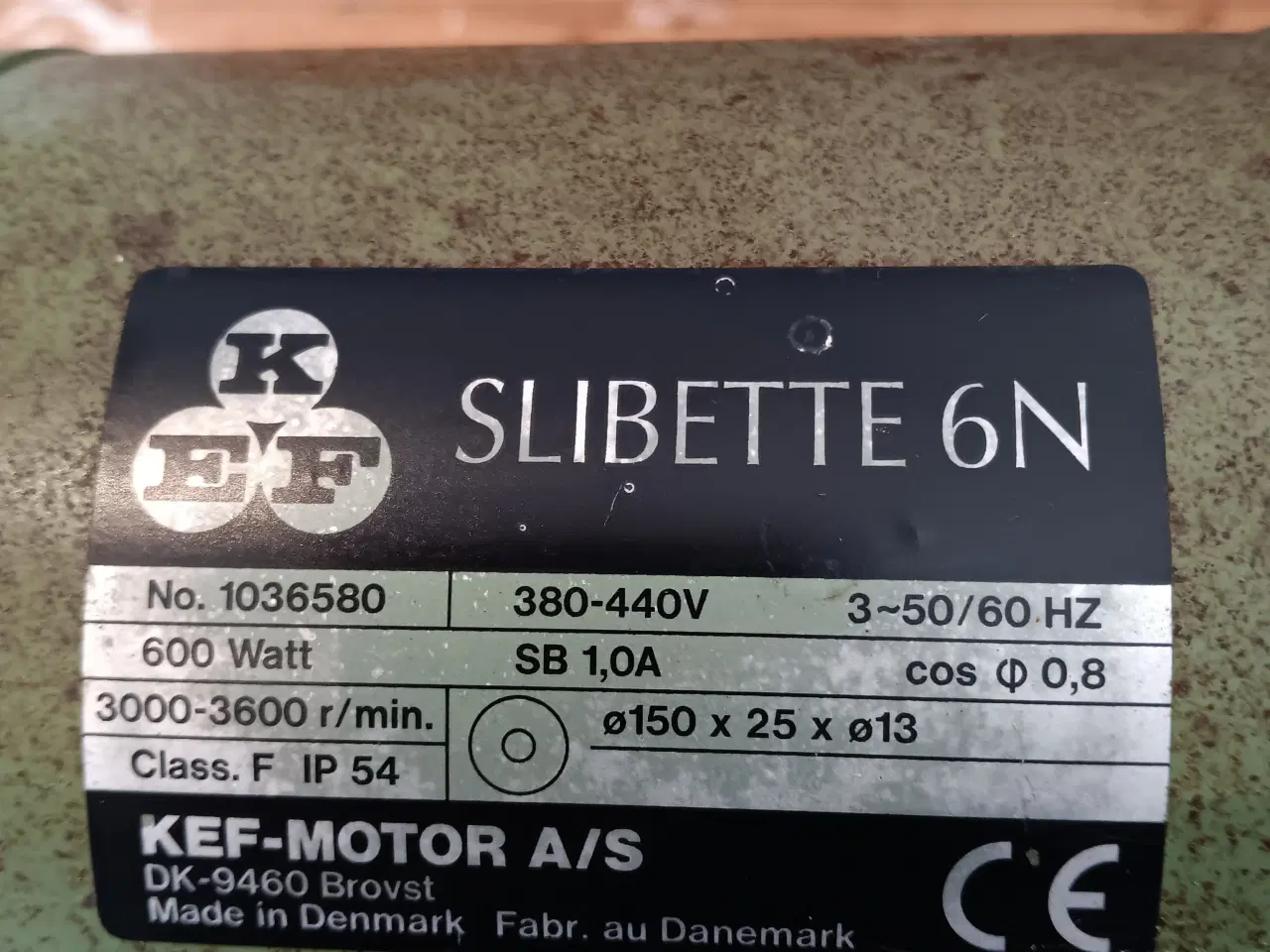 Billede 1 - Meget lidt brugt KEF bænksliber 