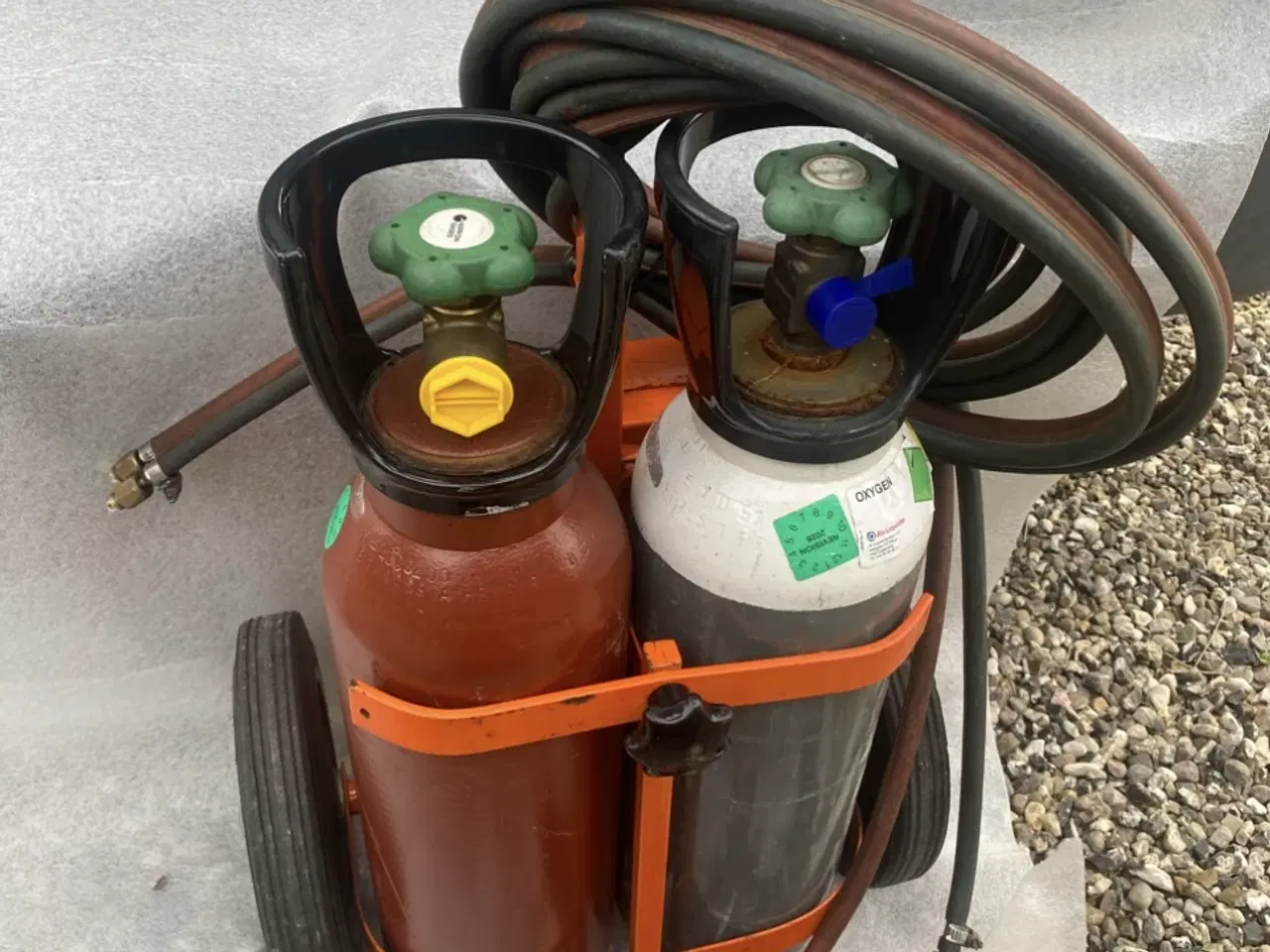 Billede 4 - skærebrænder sæt gas og ilt