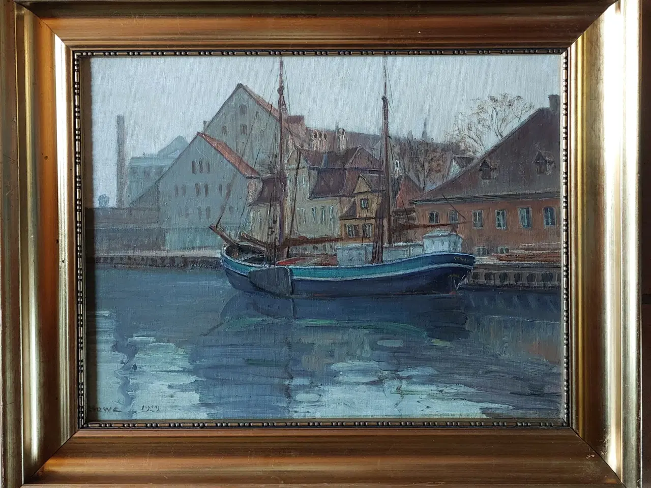 Billede 2 - LAURITZ HOWE ( 1869 - 1945 )- oliemaleri