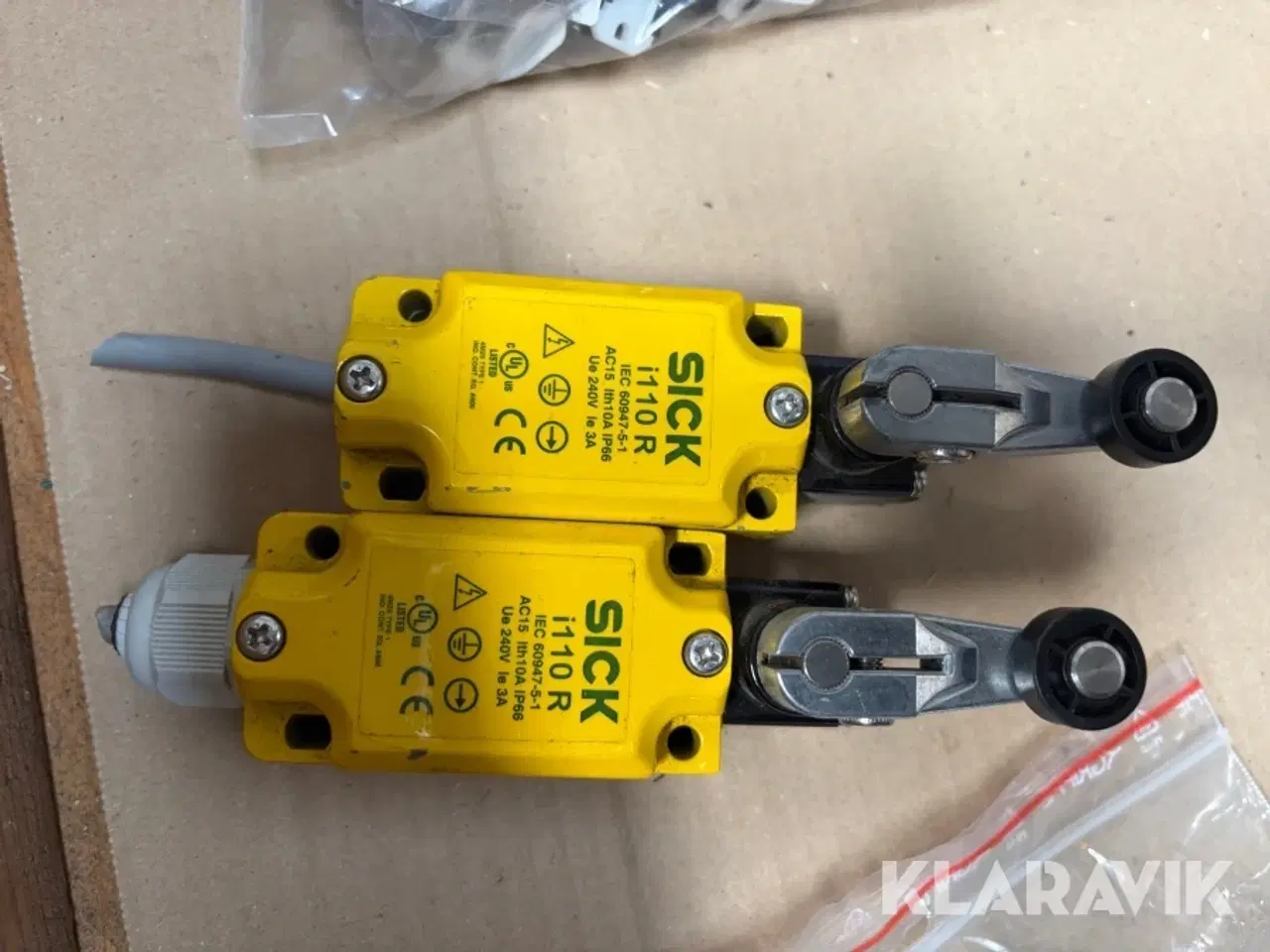 Billede 9 - Lot - Flow Simulator, ventilkit, vacuum ejectors,og øvrige Sick dele - 1 palle