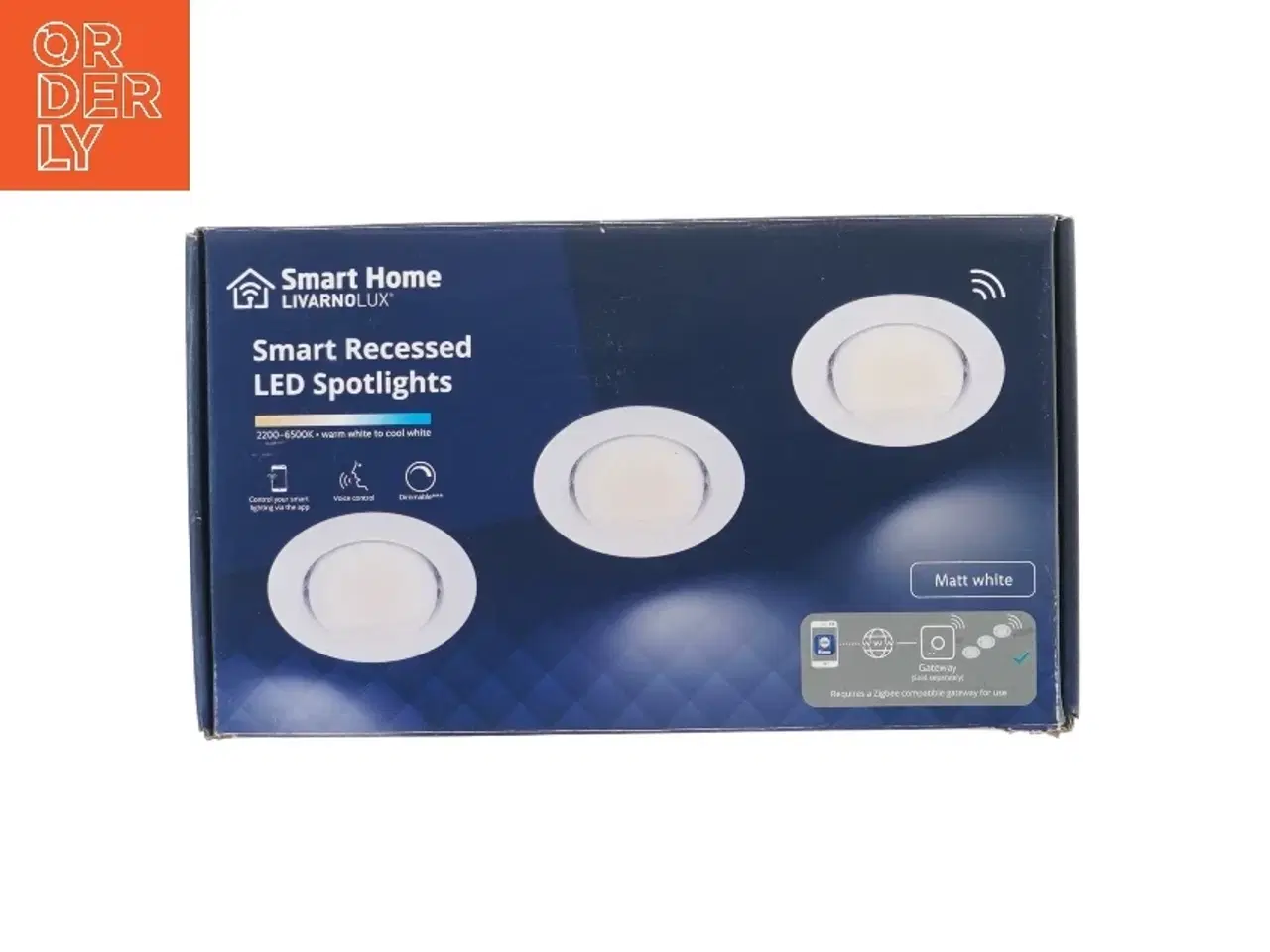 Billede 1 - Ny!! Recessed LED Spotlights fra Livarnolux (str. Ø 9 cm)