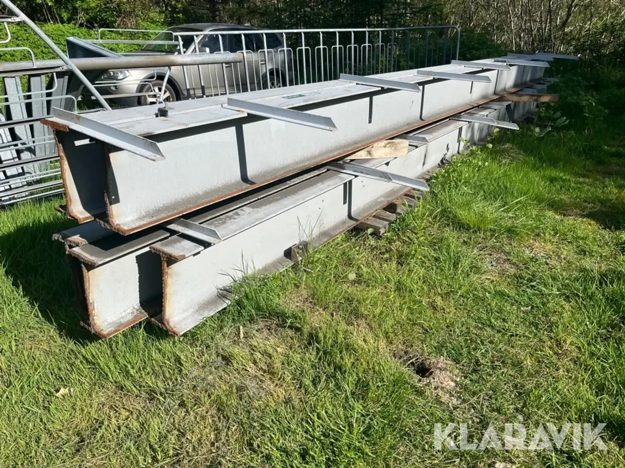 Billede 2 - Komplet Kran - løbekat DEMAG PK 10N-F 35 meter kran bjælker